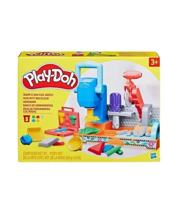 F9141 Play-doh Renkli El Aletleri Tezgahı Oyun Seti +3 Yaş