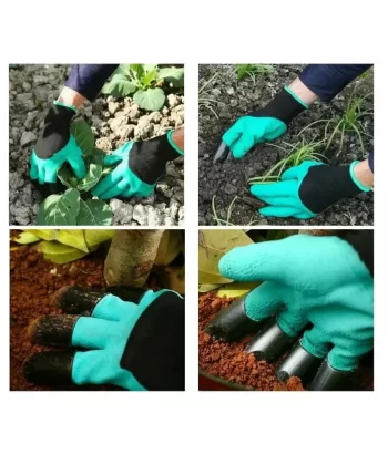 Garden Genie Gloves Toprak Kazma Bahçe Eldiveni