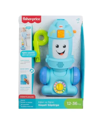 Gtw19 Fisher-price® Eğlen Ve Öğren Neşeli Süpürge / Türkçe / 12-36 Ay