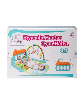 He0639 Babycim Mantar Piyaonolu Halı