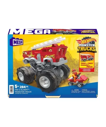 Hhd19 Mega™ Hot Wheels® Hw 5-alarm™ İtfaiye Aracı 284 Parça +5 Yaş