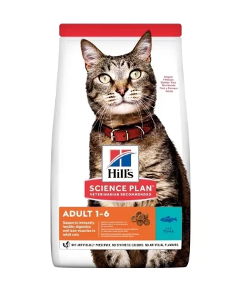 Hills Science Plan Adult Yetişkin Ton Balıklı Kedi Maması 1,5 Kg