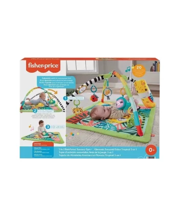 Hjw08 Fisher Price 3ü1 Arada Yağmur Ormanı Jimnastik Merkezi