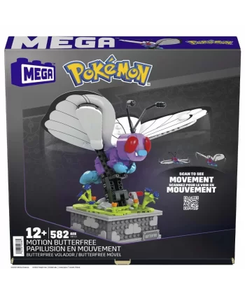 Hkt22 Mega™ Pokémon™ Motion Butterfree 582 Parça +12 Yaş