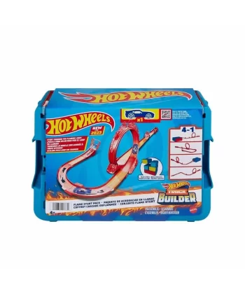 Hmc04 Hot Wheels Track Builder Alev Temalı Akrobasi Seti