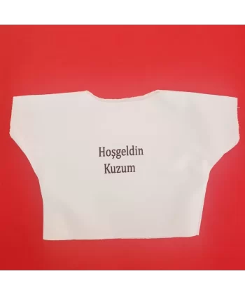 Hoşgeldin Kuzum Yazılı Oyuncak Tişörtü