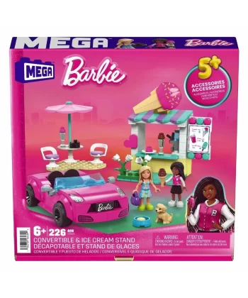 Hpn78 Mega Barbie® Dondurma Standı 226 Parça +6 Yaş