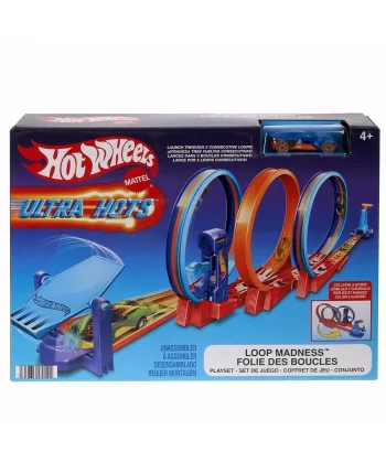 Hpx93 Hot Wheels Ultra Hots Çılgın Çember Yarışı Seti