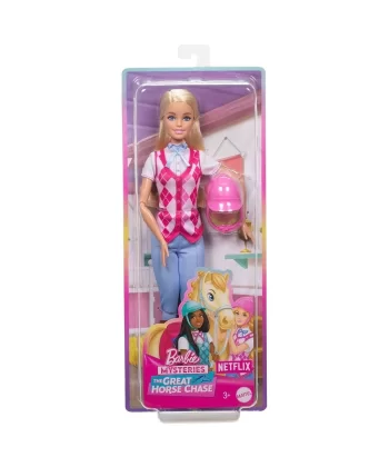 Hxj38 Barbie Binici Bebek - Malibu -barbie Mysteries: The Great Horse Chase