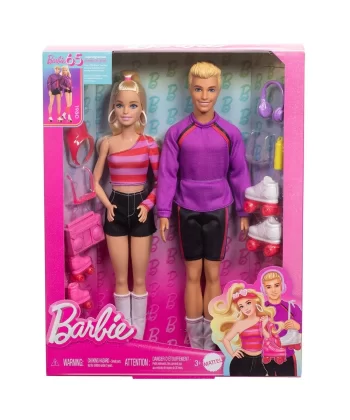 Hxk90 Barbie Ve Ken 65. Yıl 2li Parti Bebekler