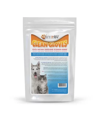 HYPAW Clean Wipes Kedi ve Köpekler için Temizleme ve Bakım Kesesi 23x15cm