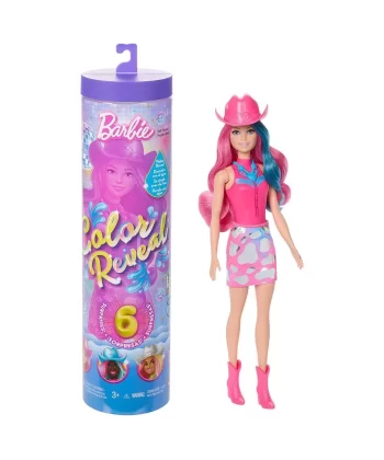 Jcp01 Barbie Color Reveal - Renk Değiştiren Sürpriz Barbie Disco Star Serisi