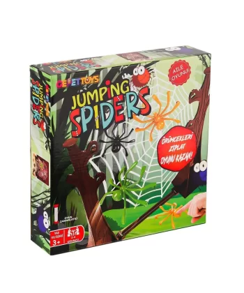 Js Jumping Spider Eğlenceli Aile Kutu Oyunları -gepettoys