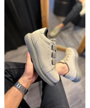 K&A Sneakers Ayakkabı 889 Vizon Süet