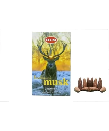 Kashmiri Musk Back Flow Cones 10lu