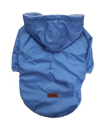 Mavi Blue Raincoat Mont Büyük Irk Yağmurluk Köpek Kıyafeti 3XL