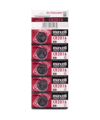 Maxell Cr2016 3v Lityum Düğme Pil 5li Paket