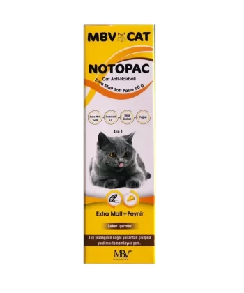 MBV Cat Notopac Paste Kedi Tüy Yumağı Önleyici Macun 50 gr