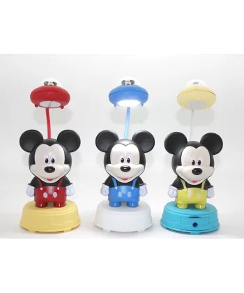 Mickey Mouse Masa Üstü Lamba Şarjlı Usb Alk2714