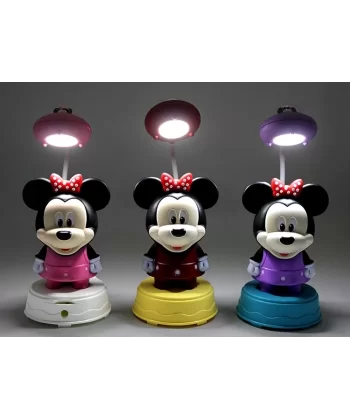 Mickey Mouse Masa Üstü Lamba Şarjlı Usb Alk2716