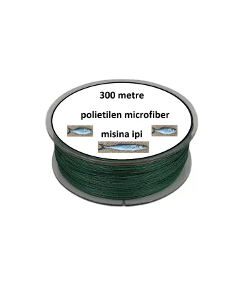 Misina 300m Polietilen Microfiber 2.0 Ip Misina Yeşil