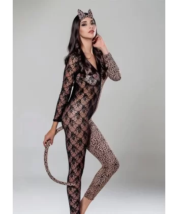 MOONLİGHT 9024 LEOPAR CATSUIT