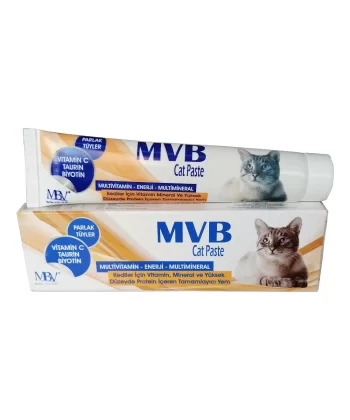 Mvb Cat Paste Kedi Vitamin Macunu Tüy Dökümü Önleyici 50 gr