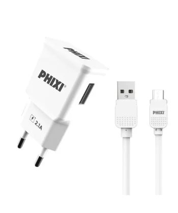 Pch201m Basic 2.1a Micro Usb Kablolu Şarj Cihazı