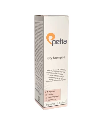 Petia Paw Dry Shampoo Doğal Kedi Ve Köpek Kuru Köpük Şampuanı 150 ml