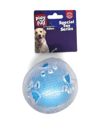 Playfull Kauçuk Sesli Top Köpek Oyuncağı 7,5 Cm