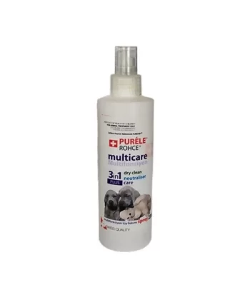 Purele 3IN1 Multifonksiyon Care Kedi Köpek Tüy Bakımı Spreyi 250 ml