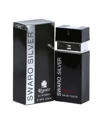 Riposte 24 Saat Etkili Erkek Parfüm - Swaro Silver - For Men 100 Ml