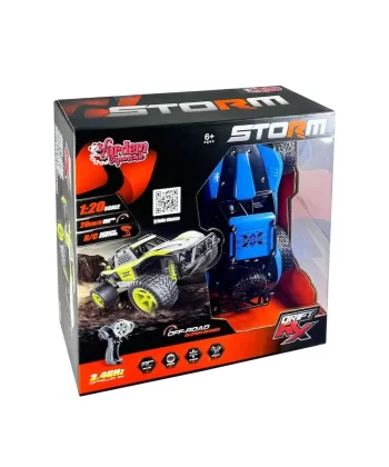 Syr-66764ma Kumandalı  2.4ghz Şarjlı 1:20 Storm Drift Araba