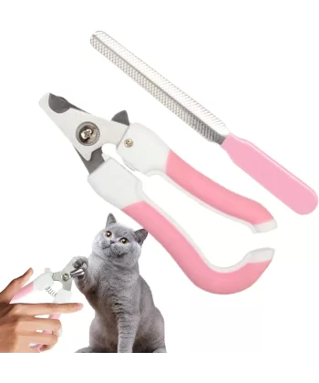 Törpülü Kedi Köpek Tırnak Makası 5,5*14,5 cm Pembe