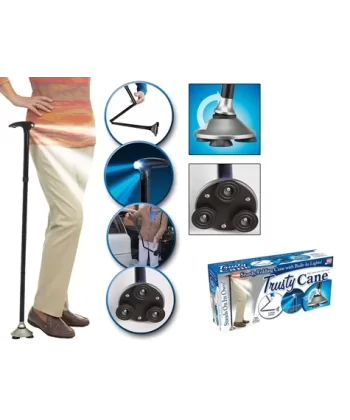 Trusty Cane Güvenilir Katlanabilir Işıklı Baston