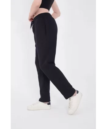 Unisex Üç İplik Basic Eşofman Pantolon - Lacivert