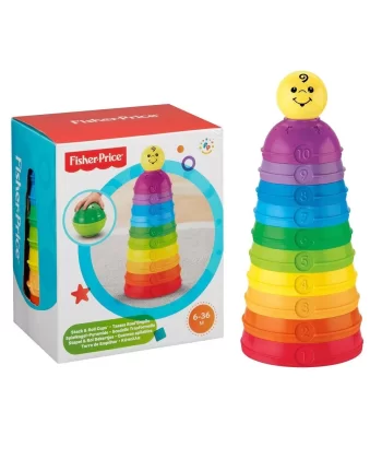 W4472 Fisher-price® Numaralı Kaplar / Sıralama Ve Şekil Ayırma Oyuncakları