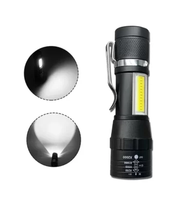 Wuben Wb-017 Zoomlu Şarjlı Cob Led Güçlü El Feneri