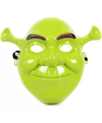 Yeşil Shrek Maskesi 21x25 Cm