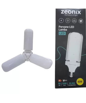 Zeonix 40w 3 Kanatlı Pervane Ampul