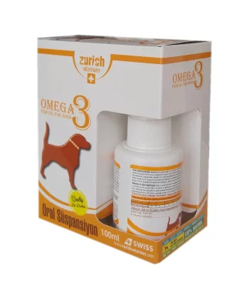 Zurich Dog Omega-3 Balık Yağı Tüy Döküm Önleyici/Tüy Sağlığı 100ml