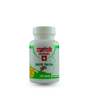 Zürich Köpekler İçin Multivitamin Tablet (100 Adet)