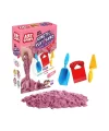 03693 Aksesuarlı Pembe Kinetik Oyun Kumu 1000 Gr