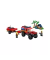 60412 Lego City 4x4 Kurtarma Botlu İtfaiye Kamyonu 301 Parça +5 Yaş