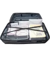 Bavul İçi Düzenleyici Valiz  Organizer 6 Lı Set - Çizgili