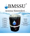 BMS Su Arıtma 5 Aşamalı 8 Lt Çelik Tanklı Pompasız Multi mineralli Su Arıtma Cihazı Premium Seri