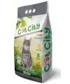 Cat City Doğal Bentonit Topaklanan Kedi Kumu 10 Lt Aktif Karbonlu