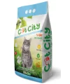 Cat City Doğal Bentonit Topaklanan Kedi Kumu 10 Lt Marsilya Sabunlu