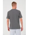 Erkek 24/1 Düz A Kalite Oversize T-shirt - Antrasit