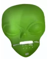 Ghoulish Productions Green Alien Mask 45x30 Cm ( Uzaylı )